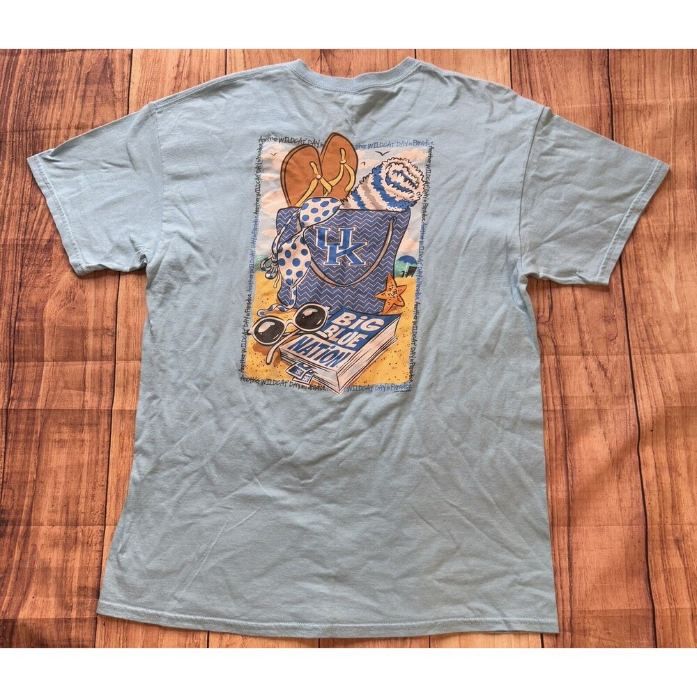 Kentucky Wildcats Wildcat Day In Paradise New World Graphics T Shirt Size Large
